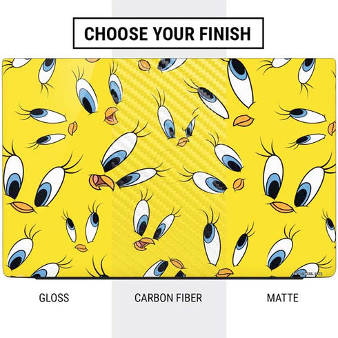 Looney Tunes Tweety Bird Super Sized Pattern Dell Vostro Skin